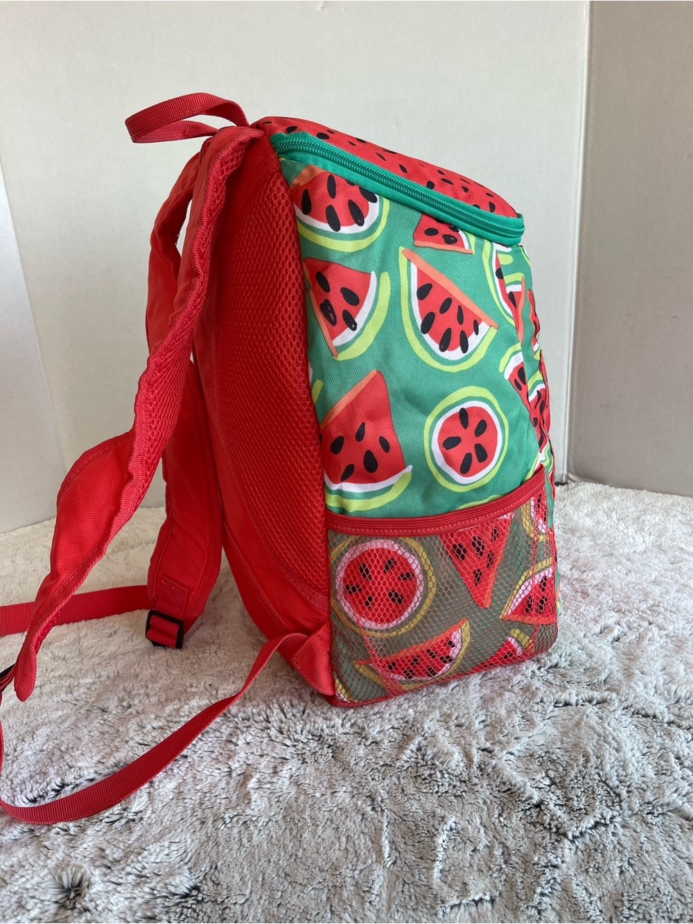 7.5qt Backpack Cooler Watermelon - Sun Squad - Picture 6 of 12